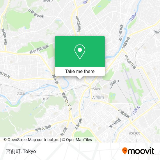 宮前町 map