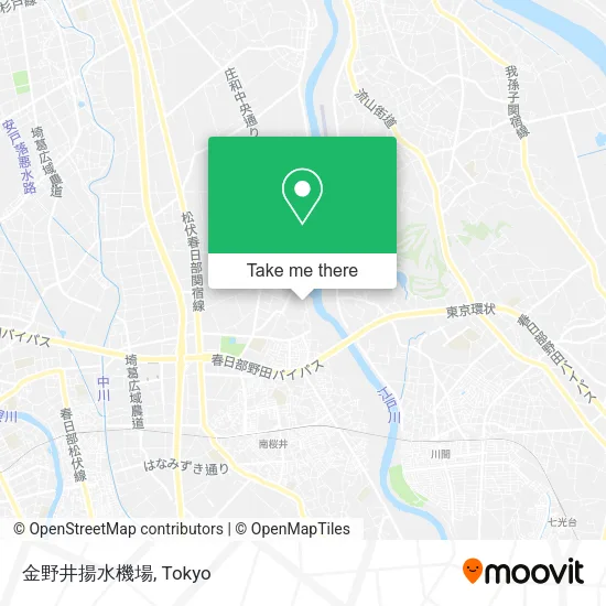 金野井揚水機場 map