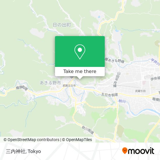 三内神社 map