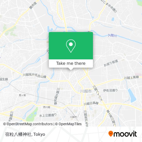 宿粒八幡神社 map