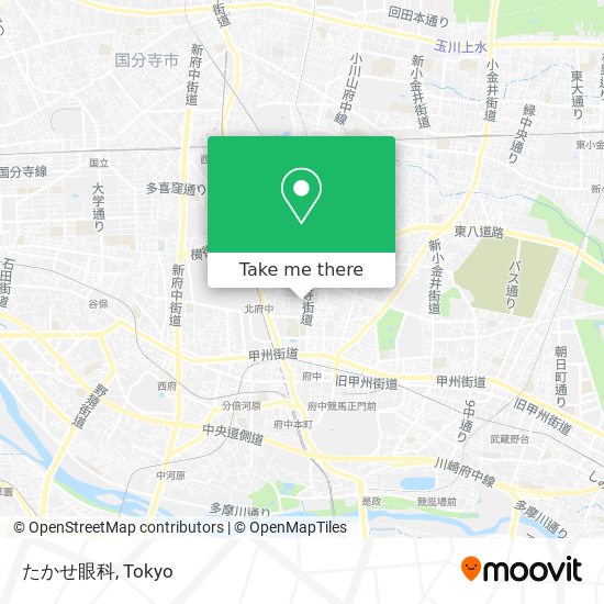 たかせ眼科 map