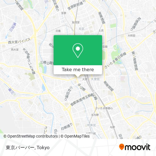東京バーバー map