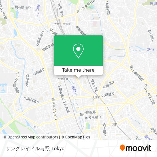 サンクレイドル与野 map