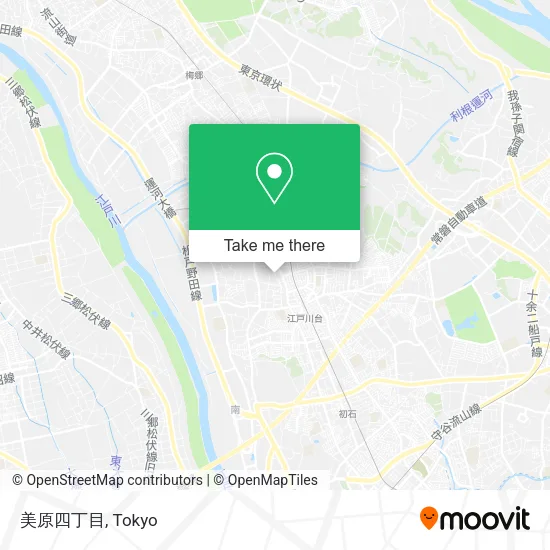美原四丁目 map
