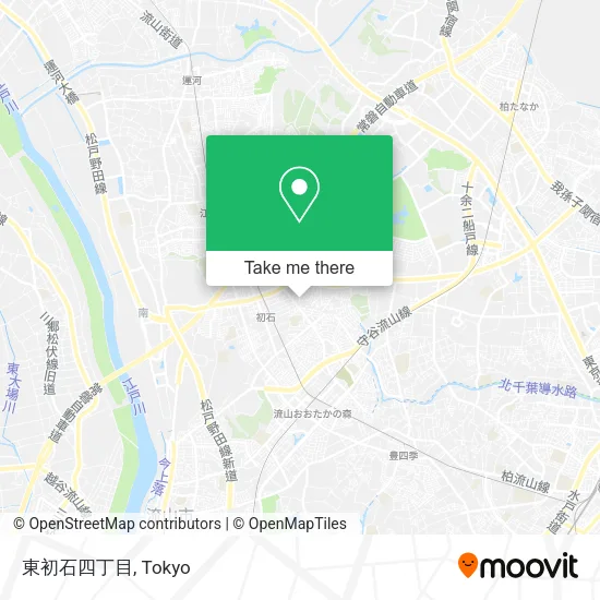 東初石四丁目 map