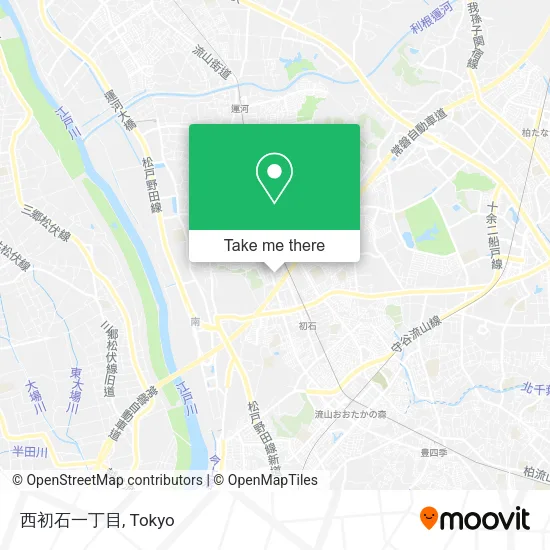 西初石一丁目 map