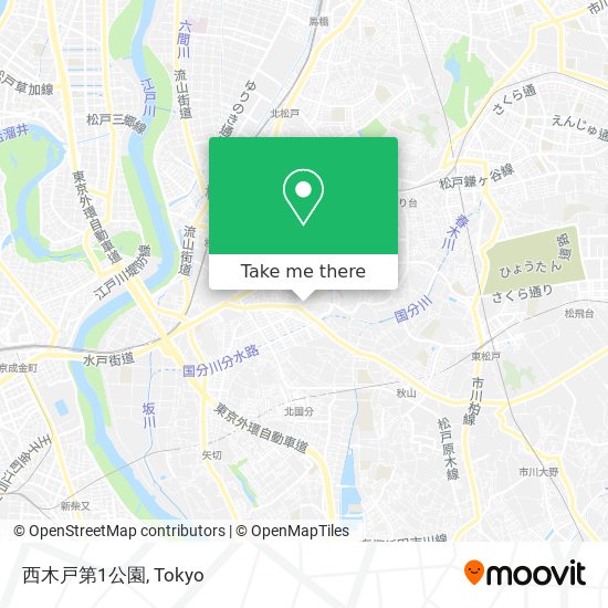 西木戸第1公園 map