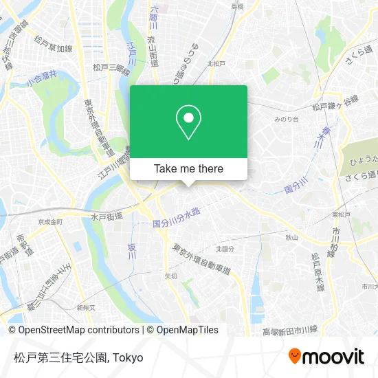 松戸第三住宅公園 map