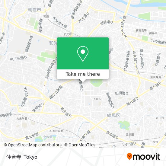 仲台寺 map