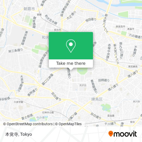 本覚寺 map