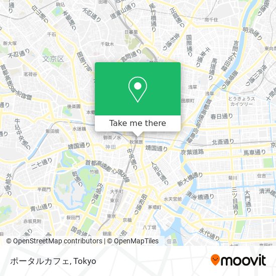 ポータルカフェ map