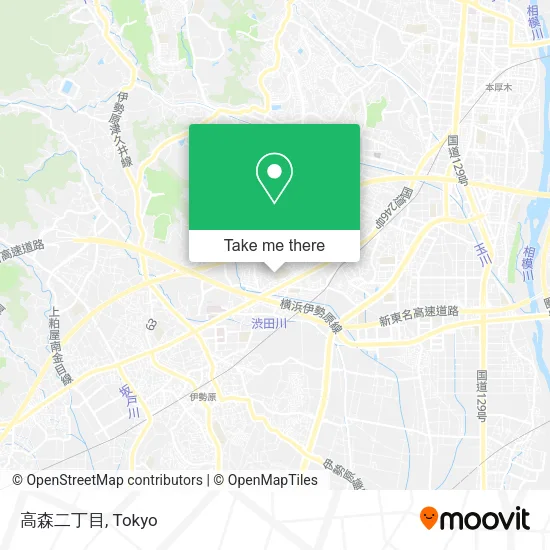 高森二丁目 map