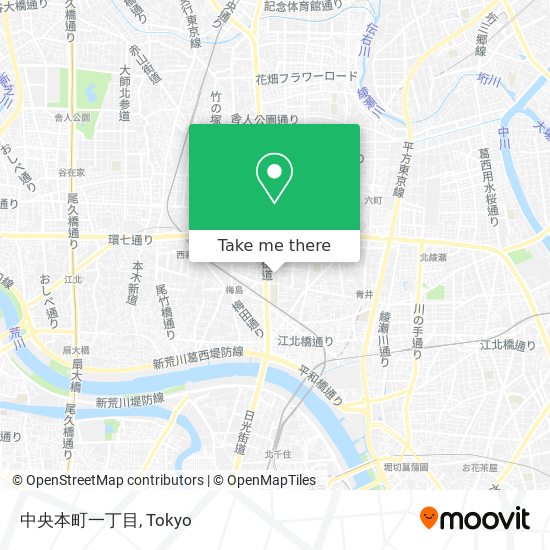 中央本町一丁目 map