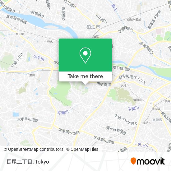 長尾二丁目 map