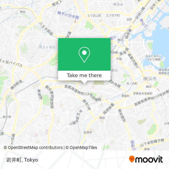 岩井町 map