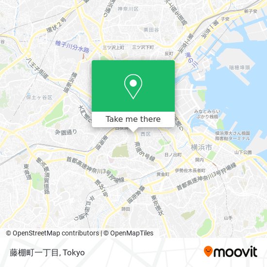 藤棚町一丁目 map