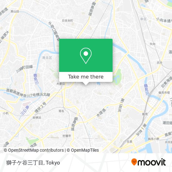獅子ケ谷三丁目 map