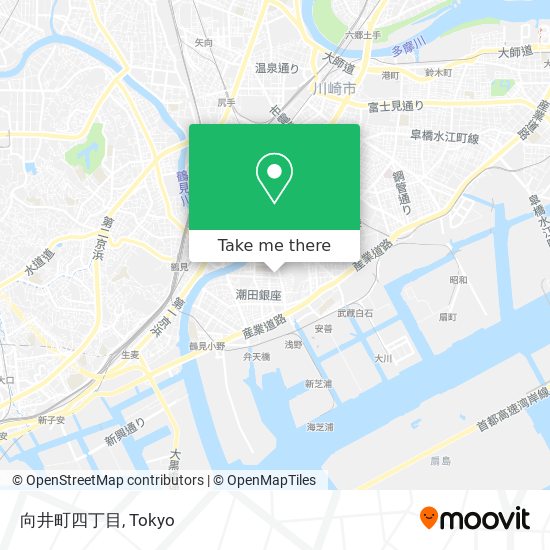 向井町四丁目 map