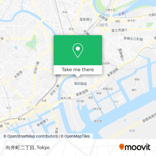 向井町二丁目 map