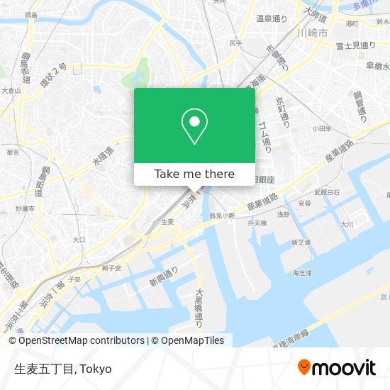 生麦五丁目 map