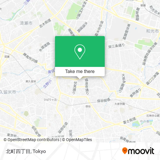 北町四丁目 map