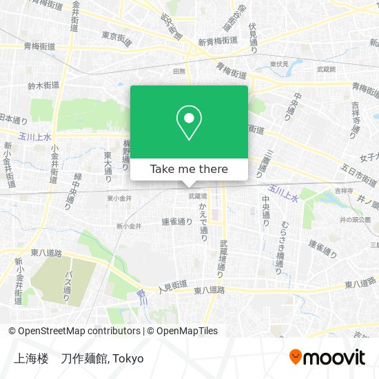 上海楼　刀作麺館 map