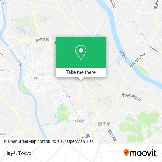 蕃昌 map