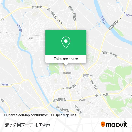 清水公園東一丁目 map