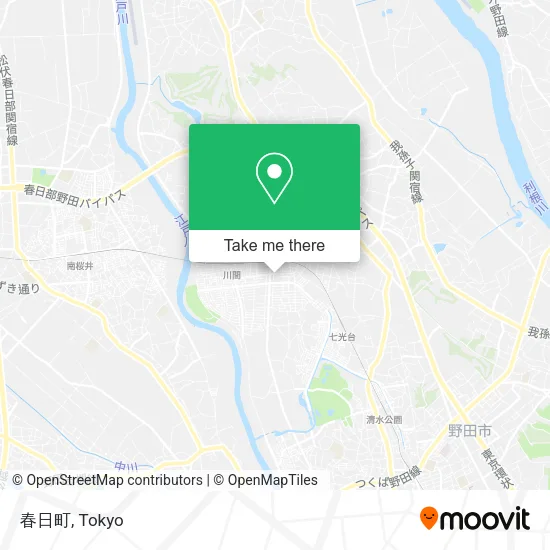 春日町 map