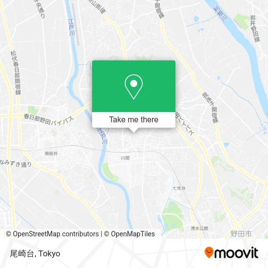 尾崎台 map