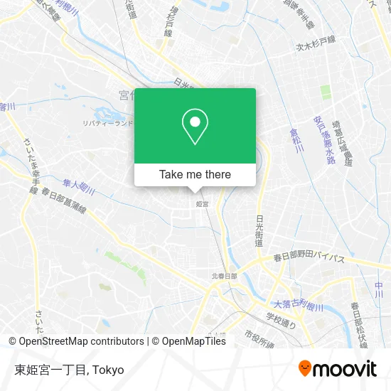 東姫宮一丁目 map