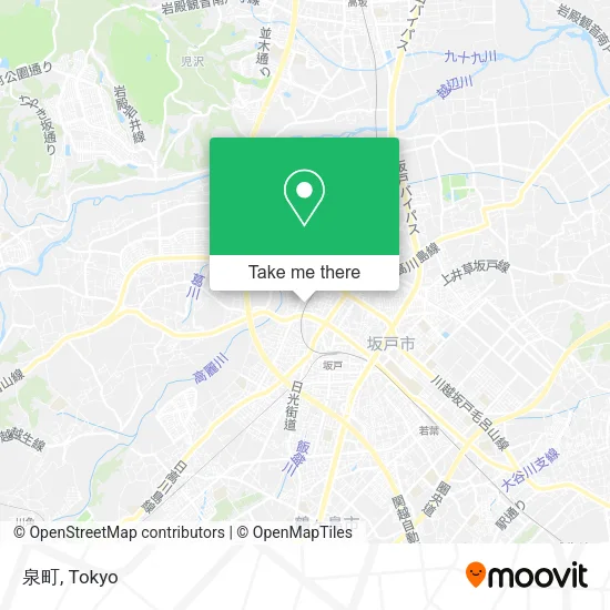泉町 map