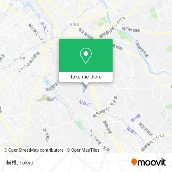 横根 map