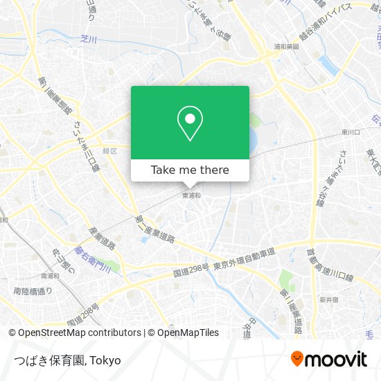 つばき保育園 map