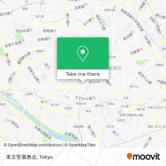 東京聖書教会 map