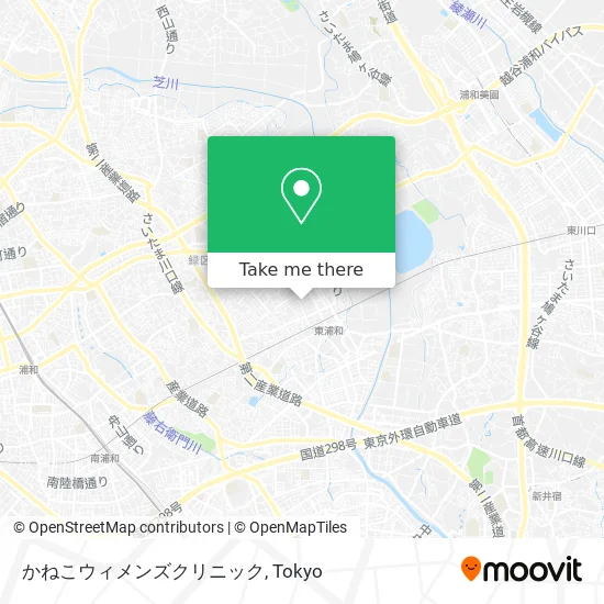 かねこウィメンズクリニック map