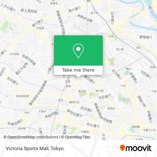 Victoria Sports Mall map