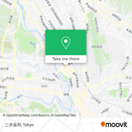 三井薬局 map