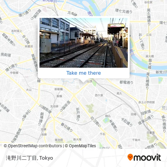 滝野川二丁目 map
