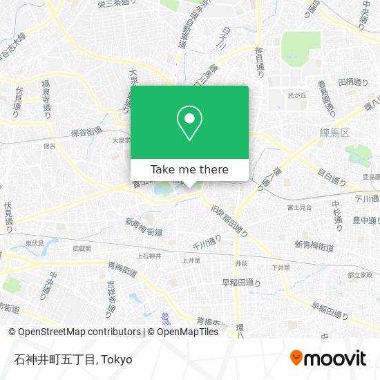 石神井町五丁目 map