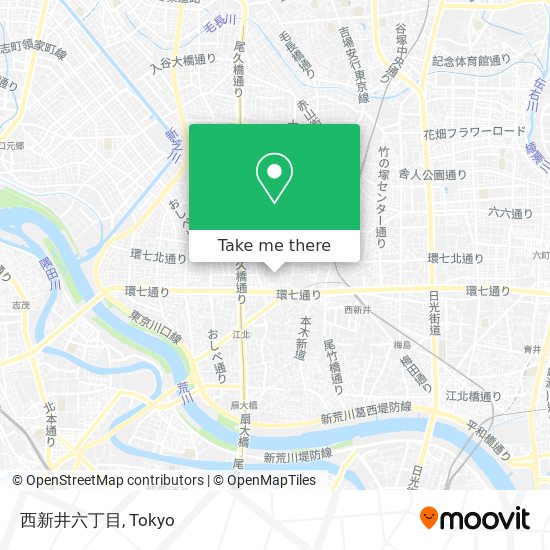 西新井六丁目 map