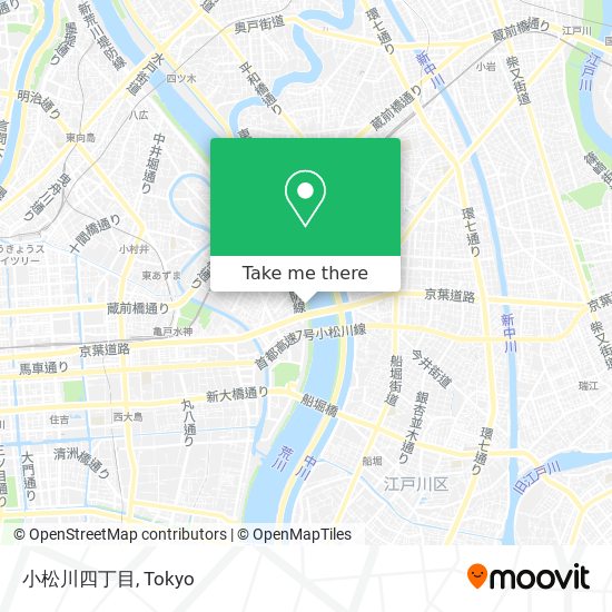 小松川四丁目 map