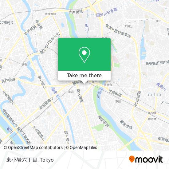 東小岩六丁目 map