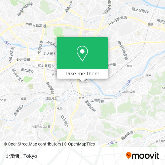 北野町 map
