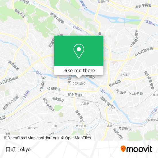 田町 map