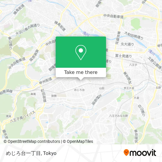 Mejiro-dai 1-chome map