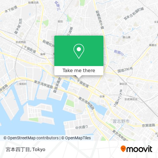 宮本四丁目 map