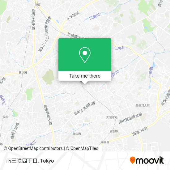 南三咲四丁目 map