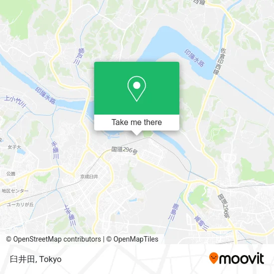 臼井田 map