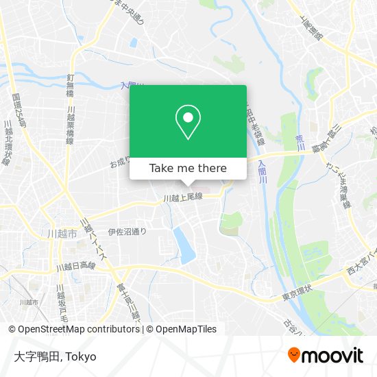 大字鴨田 map